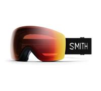 SMITH OPTICS SKYLINE Ski- Snowboardbrille BLACK - ChromaPOP PRO Photochromic Red Mirror NEU