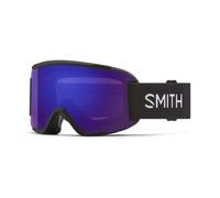 Smith Optics Squad S Ski Snowboard Goggles Black Everyday Violet Mirror NEW
