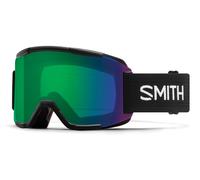 Smith Optics Squad Ski Snowboard Goggles Black Green Mirror Everyday New