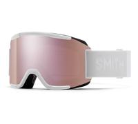 Smith Optics Squad Ski Snowboard White Vapor - Everyday Rose Gold Mirror NEW