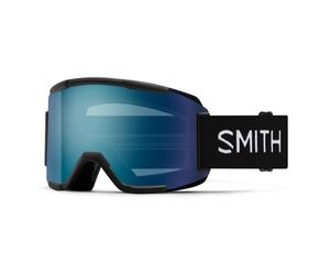 Smith Optics Square XL Ski Snowboard Goggles Black ChromaPop Everyday Blue Mirror