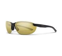 Smith Parallel 2 Sunglasses in Black/Polarized Gold Mirror&Ignitor Rose Red 71mm