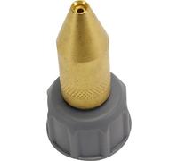 Smith Performance Sprayers 182919 Brass Adjustable Nozzle with Gray Poly Threading, 1 Count (Pack of 1)