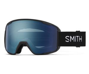 Smith Preview Ski Goggles 0JX/4B Black/ChromaPop Everyday Blue Mirror S2/VLT 23%