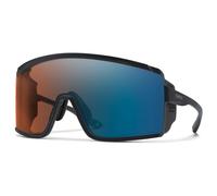 Smith - Pursuit Matte Black Chromapop Glacier Photochromic Copper Blue Mirror - Sunglasses