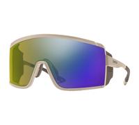 Smith - Photochromic sunglasses - Pursuit Matte Summit ChromaPop Glacier Photochromic Yellow Violet Mirror - Beige Beige one size