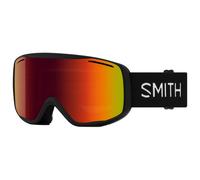 Smith Rally Ski Goggles Black Red Solx Mirror Antifog/CAT2