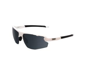 Smith Resolve Unisex Wrap Semi-Rimless Sunglasses White/CP Black&Clear LENS 70mm