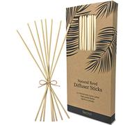 Smith’s® Reed Diffuser Sticks (120 Pack) | 24cm (L) X 4mm (D) | Eco Friendly Rattan Sticks | Handpicked & Inspected | Ethically Sourced | No Chemicals or Dyes | Natural & Safe