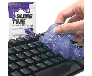Smith’s® Slime Time Universal Cleaning Goo (Purple) | Dirt & Dust Remover for Keyboards, Printers, Computers, Mobile Phones, Dashboards, Vents, Car Interiors, Remote Controls, Calculators & More!