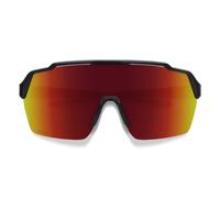 Smith Shift Split MAG Sunglasses - Mirror Lens - White / ChromaPop Violet Mirror