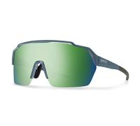 Smith Shift Split MAG Unisex Sunglass Blue Grey/PC ChromaPop Green Mirror 139 mm
