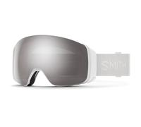 Smith Ski Goggles 4D Mag 0OZ 5T White Vapor ChromaPop Sun Platinum Mirror & Blue