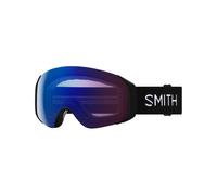 Smith - Ski goggles - 4D Mag S Black Chromapop Photochromic Rose Flash in Silicone Black one size
