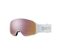 Smith Optics 4D Mag S Ski Snowboard White Chunky Knit - Rose Gold Mirror New