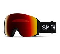 Smith Ski Goggles 4D Mag XL 0JX 6K Black ChromaPop Sun Red Mirror & CP Storm Yellow Flash