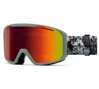 Smith Ski Goggles BLAZER 2FI/C1 Sage Brush Paste Up 2425/Red Sol-X Mirror
