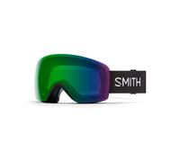 Smith - Ski Goggles - Skyline Black Chromapop Everyday Green Mirror Black one size