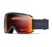 Smith Ski Goggles Squad 0NT 4V Matte Slate ChromaPop Pro Photochromic Red Mirror