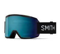 Smith Ski Goggles Squad 2QJ 4K Black ChromaPop Sun Blue Mirror & Yellow