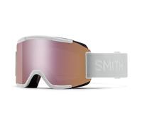 Smith Ski Goggles Squad 33F M5 White ChromaPop Everyday Rose Gold Mirror