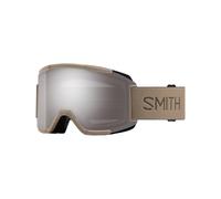 Smith - Ski goggles - Squad Bandit Chromapop Sun Platinum Mirror in Silicone - Brown Brown one size