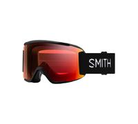 Smith - Ski goggles - Squad S Black Chromapop Pro Photochromic Red Mirro in Silicone Black one size