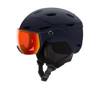Smith - Ski helmet - Survey Eu Matte Midnight Navy Chromapop Everyday Red Mirror for Men - Size 51-55 cm Navy 51-55 cm