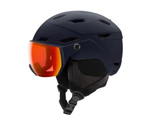 Smith - Ski helmet - Survey Eu Matte Midnight Navy Chromapop Everyday Red Mirror for Men - Size 51-55 cm Navy 51-55 cm
