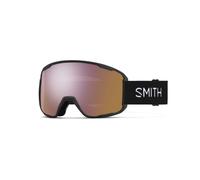Smith - Ski/snowboard goggles - Preview Black / Chromapop Everyday Rose Gold Mirror in Silicone Black one size