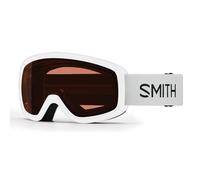 SMITH Snowday Snow Goggles - Youth Ski & Snowboarding Goggles with Distortion-Free Optics, Anti-Fog Performance & 100% UV Protection - for Boys & Girls - White, RC36