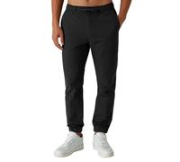 Smith & Solo Men's Chino Trousers - Casual Trousers Chino Trousers Cotton Work Trousers Men with Drawstring Jogging Bottoms Regular Chinos Long, black, M