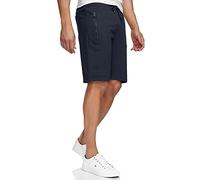 Smith & Solo Men's sports shorts, running shorts, men's summer cotton jogging bottoms, fitness trousers, sports shorts, Bermuda shorts, training trousers, 7316 Indigo, M