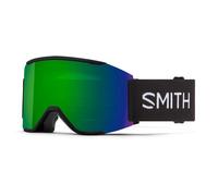 Smith Squad Mag Ski Goggles Black Chroma PopSun Green Mirror/CAT3 Men,Women