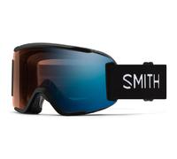 Smith Squad S Black ChromaPop Pro Photochromic Blue Mirror Ski Goggles Smith Black
