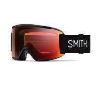Smith - Ski goggles - Squad S Black Chromapop Pro Photochromic Red Mirror in Silicone Black one size