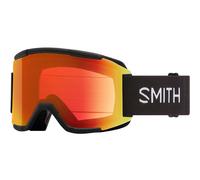 Smith Squad Snowboard/Ski Goggles, M Black/CP Everyday Red Mirror