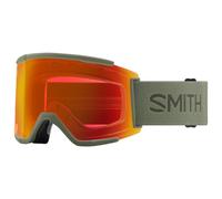 Smith - Squad XL Fatigue Green Chromapop Everyday Red Mirror + Chromapop Storm Yellow Flash - Goggles