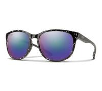 Smith Sunglasses Lake Shasta GBY DF Black Marble ChromaPop Polarized Violet Mirror