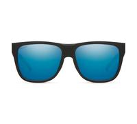 Smith Sunglasses Lowdown 2 003 QG Matte Black ChromaPop Polarized Blue Mirror