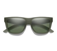 Smith Sunglasses Lowdown 2 B59 L7 Matte Moss Crystal ChromaPop Grey Green Polarized