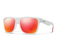 Smith Sunglasses Lowdown XL 6XQ X6 Crystal Red ChromaPop Red Mirror