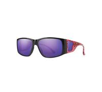 Smith - Sunglasses - Monroe Peak Wild Child Chromapop Violet Mirror - Black Black one size