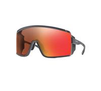Smith - Sunglasses - Pursuit Dark Grey Chromapop Glacier Photochromic Copper Red Mirror Grey