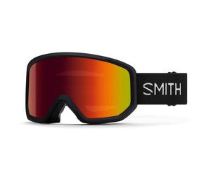 Smith Transfer 0JX C1 Black Red Sol-X Mirror Ski Goggles Smith Black