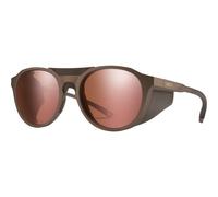 Smith - Photochromic sunglasses - Venture Matte Gold Dust ChromaPop Glacier Photochromic Rose Gold Mirror - Brown Brown one size