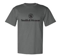 Smith & Wesson Men's Logo T-shirt - Charcoal-xl