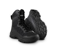 Smith & Wesson Men's Scout 8 Inch Hot Weather Nylon Military Tactical Boots Side Ziper Work Combat Trooper Leather Boots, black, 13.5 UK