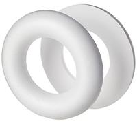 Smithers Oasis Festive Polystyrene Half Round Rings/Wreaths (25cm (Pack of 2)