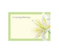 Smithers Small Remembrance Cards - In Loving Memory